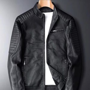 کاپشن چرم وارداتی کد 6606 ( چین )