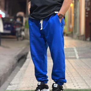 شلوار جاگر آبی