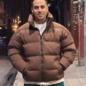 کاپشن مراکش قهوه ای سوخته