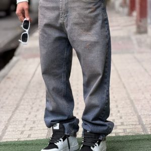 شلوار جین نیم بگ